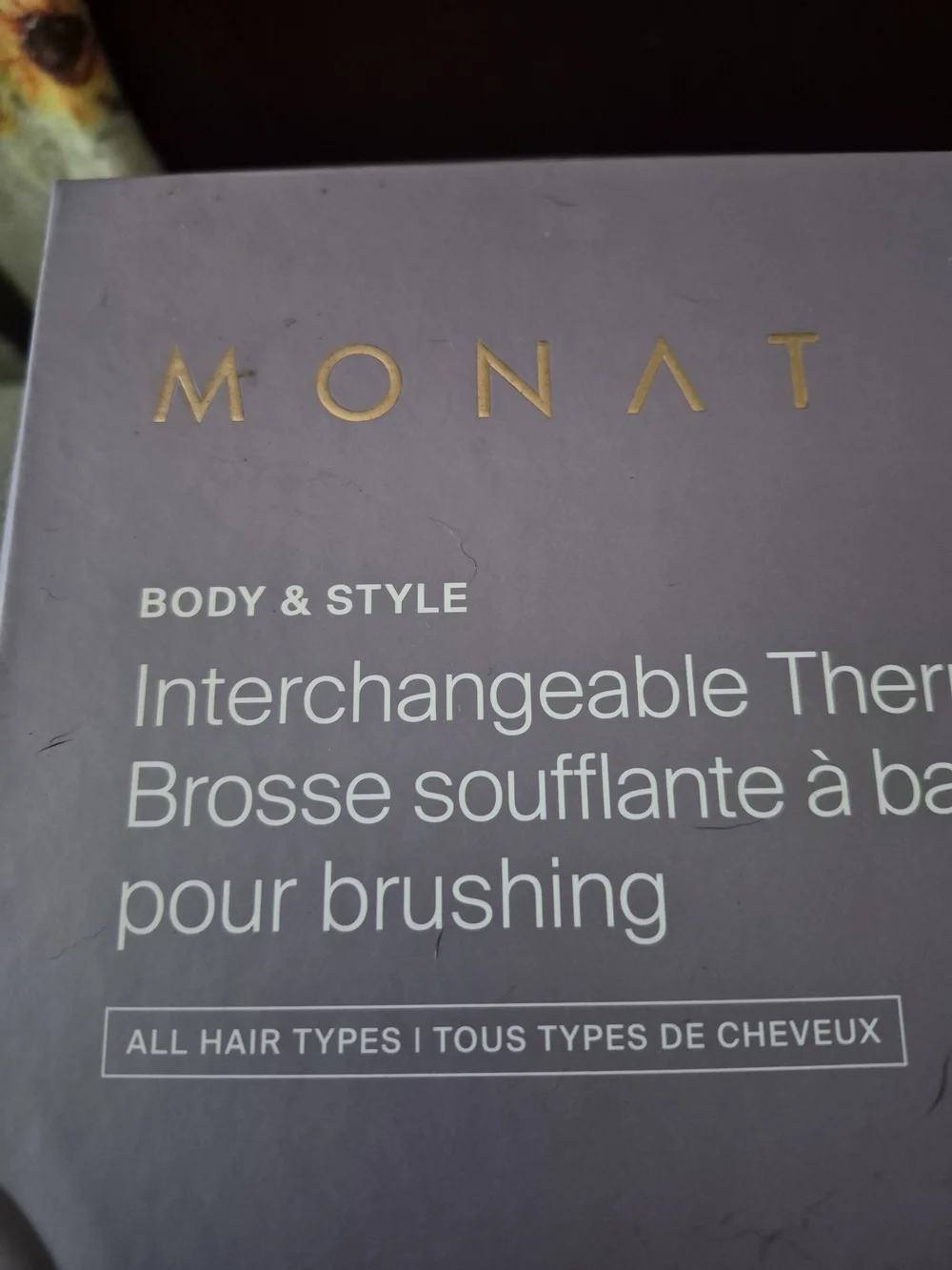MONAT Body & Style Interchangeable Thermal Brush - Mauve